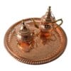 Handmade Moroccan Copper Teapot Baldi Dama - Traditional Engraved Berrad Arabic Tea Kettle, Artisan, from Morocco, Decor Gift.