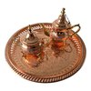 Handmade Moroccan Copper Teapot Baldi Dama - Traditional Engraved Berrad Arabic Tea Kettle, Artisan, from Morocco,  Decor Gift.