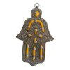 Handmade Moroccan Hamsa Wall Hanging β Copper Hand of Fatima Amulet-Handgemaakt