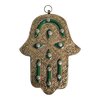 Handmade Moroccan Hamsa Wall Hanging β Copper Hand of Fatima Amulet-Handgemaakt