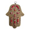 Handmade Moroccan Hamsa Wall Hanging β Copper Hand of Fatima Amulet-Handgemaakt