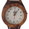 Handmade Moroccan Wooden Clock | Functional Wall & Table Clock | Unique Wooden Timepiece | Vintage Home Decor Gift