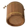 Handmade Solid Wood Bucket | Rustic Farmhouse Decor for Home, Garden, Sauna & SPA 3,5L