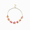 Ketting met Stenen Gevuld met Echte Bloemen uit Den Haag (Fleur de Soleil)