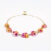 Ketting met Stenen Gevuld met Echte Bloemen uit Den Haag (Fleur de Soleil)