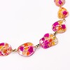 Ketting met Stenen Gevuld met Echte Bloemen uit Den Haag (Fleur de Soleil)