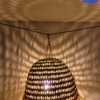 Moroccan (Doum)Pendant Light β Handwoven Palm Leaf Lamp β Boho Straw & Rattan Hanging Light