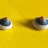 Oorknopjes aan zilveren oorsteker 2