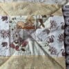 Patchwork kleed van vintage stoffen en kinderddeken