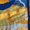 Patchwork wandkleed met meeuwen
