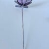 Set van twee paarse 3D-bloemen | Tiffany-stijl glas-in-lood