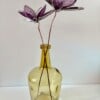 Set van twee paarse 3D-bloemen | Tiffany-stijl glas-in-lood