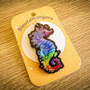 Sleutelhanger Regenboog zeepaard