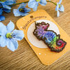 Sleutelhanger Regenboog zeepaard