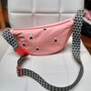 Slingbag / crossbodybag roze