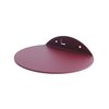 STERKSTAEL Saga wandplank Burgundy - stalen wandplank - kleur Wijnrood - poedercoating - staal - wandrek - wandplankje - inclusief bevestigingsmateriaal – draagkracht van 10 kg – 1 stuk