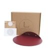 STERKSTAEL Saga wandplank Burgundy - stalen wandplank - kleur Wijnrood - poedercoating - staal - wandrek - wandplankje - inclusief bevestigingsmateriaal – draagkracht van 10 kg – 1 stuk