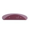 STERKSTAEL Saga wandplank Burgundy - stalen wandplank - kleur Wijnrood - poedercoating - staal - wandrek - wandplankje - inclusief bevestigingsmateriaal – draagkracht van 10 kg – 1 stuk