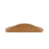 STERKSTAEL Saga wandplank Cortenstaal - stalen wandplank - kleur Cortenstaal Brons - poedercoating - staal - wandrek - wandplankje - inclusief bevestigingsmateriaal – draagkracht van 10 kg – 1 stuk