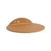 STERKSTAEL Saga wandplank Cortenstaal - stalen wandplank - kleur Cortenstaal Brons - poedercoating - staal - wandrek - wandplankje - inclusief bevestigingsmateriaal – draagkracht van 10 kg – 1 stuk