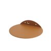 STERKSTAEL Saga wandplank Cortenstaal - stalen wandplank - kleur Cortenstaal Brons - poedercoating - staal - wandrek - wandplankje - inclusief bevestigingsmateriaal – draagkracht van 10 kg – 1 stuk