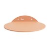 STERKSTAEL Saga wandplank Dusty Rose - stalen wandplank - kleur Oud Roze - poedercoating - staal - wandrek - wandplankje - inclusief bevestigingsmateriaal – draagkracht van 10 kg – 1 stuk