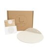 STERKSTAEL Saga wandplank Japandi Beige - stalen wandplank - kleur Beige - poedercoating - staal - wandrek - wandplankje - inclusief bevestigingsmateriaal – draagkracht van 10 kg – 1 stuk