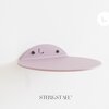 STERKSTAEL Saga wandplank Lila Mist - stalen wandplank - kleur Paars Violet - poedercoating - staal - wandrek - wandplankje - inclusief bevestigingsmateriaal – draagkracht van 10 kg – 1 stuk
