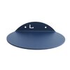 STERKSTAEL Saga wandplank Midnight Blue - stalen wandplank - kleur Donkerblauw - poedercoating - staal - wandrek - wandplankje - inclusief bevestigingsmateriaal – draagkracht van 10 kg – 1 stuk