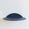 STERKSTAEL Saga wandplank Midnight Blue - stalen wandplank - kleur Donkerblauw - poedercoating - staal - wandrek - wandplankje - inclusief bevestigingsmateriaal – draagkracht van 10 kg – 1 stuk