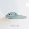 STERKSTAEL Saga wandplank Nordic Mint - stalen wandplank - kleur Aquamarijn - poedercoating - staal - wandrek - wandplankje - inclusief bevestigingsmateriaal – draagkracht van 10 kg – 1 stuk
