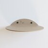 STERKSTAEL Saga wandplank Sparkling Sand - stalen wandplank - kleur Beige Zand - poedercoating - staal - wandrek - wandplankje - inclusief bevestigingsmateriaal – draagkracht van 10 kg – 1 stuk
