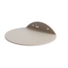 STERKSTAEL Saga wandplank Sparkling Sand - stalen wandplank - kleur Beige Zand - poedercoating - staal - wandrek - wandplankje - inclusief bevestigingsmateriaal – draagkracht van 10 kg – 1 stuk