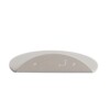 STERKSTAEL Saga wandplank Sparkling Sand - stalen wandplank - kleur Beige Zand - poedercoating - staal - wandrek - wandplankje - inclusief bevestigingsmateriaal – draagkracht van 10 kg – 1 stuk
