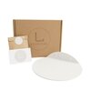 STERKSTAEL Saga wandplank Wit - stalen wandplank - kleur wit - poedercoating - staal - wandrek - wandplankje - inclusief bevestigingsmateriaal – draagkracht van 10 kg – 1 stuk