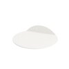 STERKSTAEL Saga wandplank Wit - stalen wandplank - kleur wit - poedercoating - staal - wandrek - wandplankje - inclusief bevestigingsmateriaal – draagkracht van 10 kg – 1 stuk