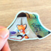 Sticker Foxy tales glitter vaatwasserproof