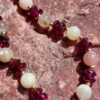 Sun & Heart: armband met zonnesteen en granaat