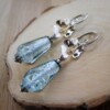 tijdloze romantiek & Koninklijke Allure, luxe sieradenset met dichroic glas lampwork kralen
