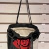Totebag rode roos