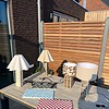 Unieke handgemaakte lampvoet - bruin