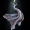 Unieke statement halsketting - Handgemaakte hanger - artistiek juweel voor haar - 