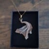 Unieke statement halsketting - Handgemaakte hanger - artistiek juweel voor haar -