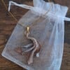 Unieke statement halsketting - Handgemaakte hanger - artistiek juweel voor haar -