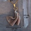 Unieke statement hanger - handgemaakte polymeerklei halsketting - artistiek juweel voor haar - 
