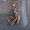 Unieke statement hanger - handgemaakte polymeerklei halsketting - artistiek juweel voor haar - 