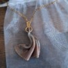 Unieke statement hanger - handgemaakte polymeerklei halsketting - artistiek juweel voor haar - 