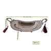 Vintage Silver Plated Bonbon Dish with Tassel Handles - Ornate Candy Dish, Victorian Style Serving Bow.