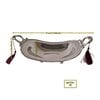 Vintage Silver Plated Bonbon Dish with Tassel Handles - Ornate Candy Dish, Victorian Style Serving Bow.