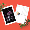 Violet autumn ansicht kaart A6